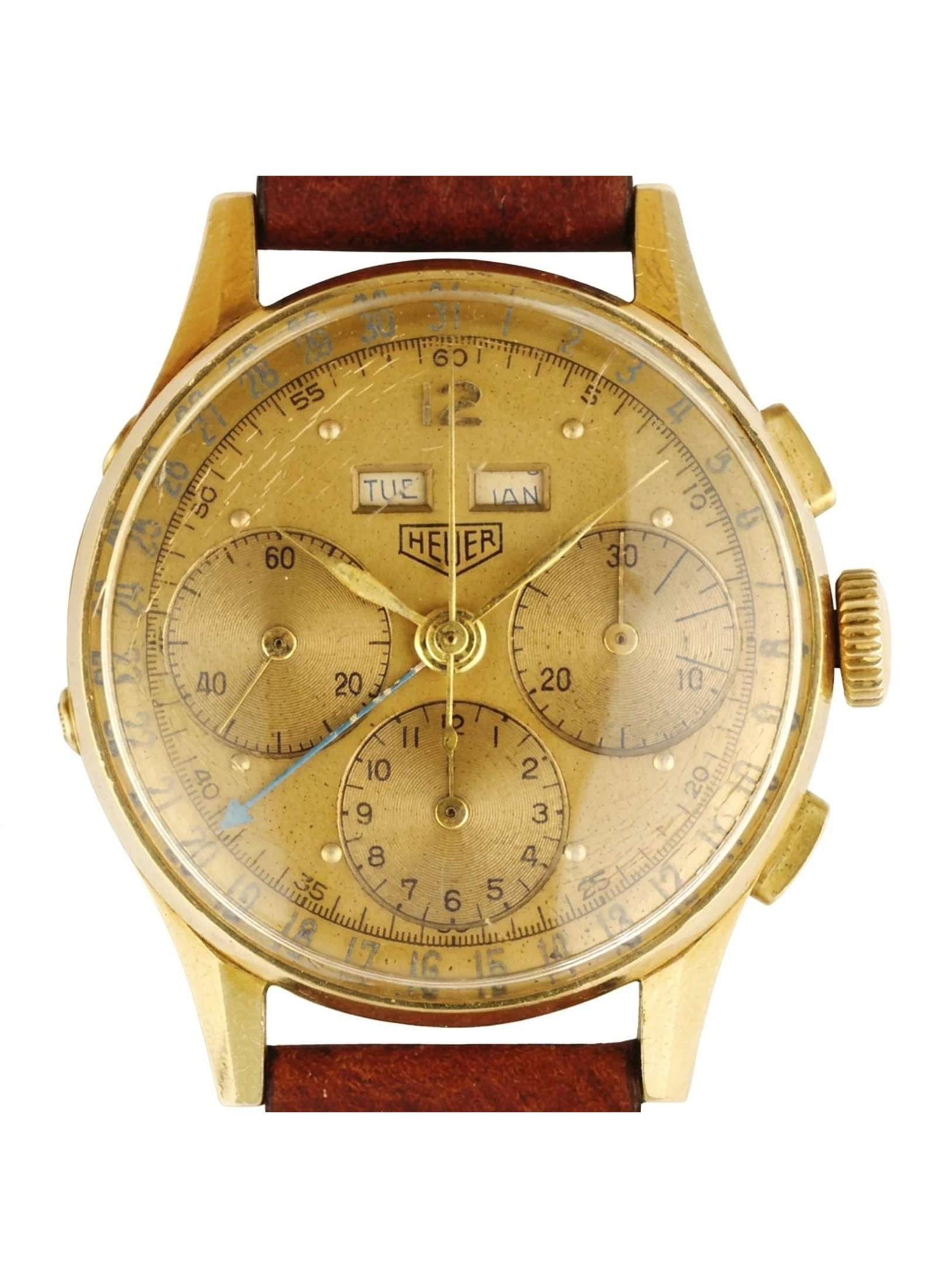 Heuer Medical chrono Pulsation 3336P