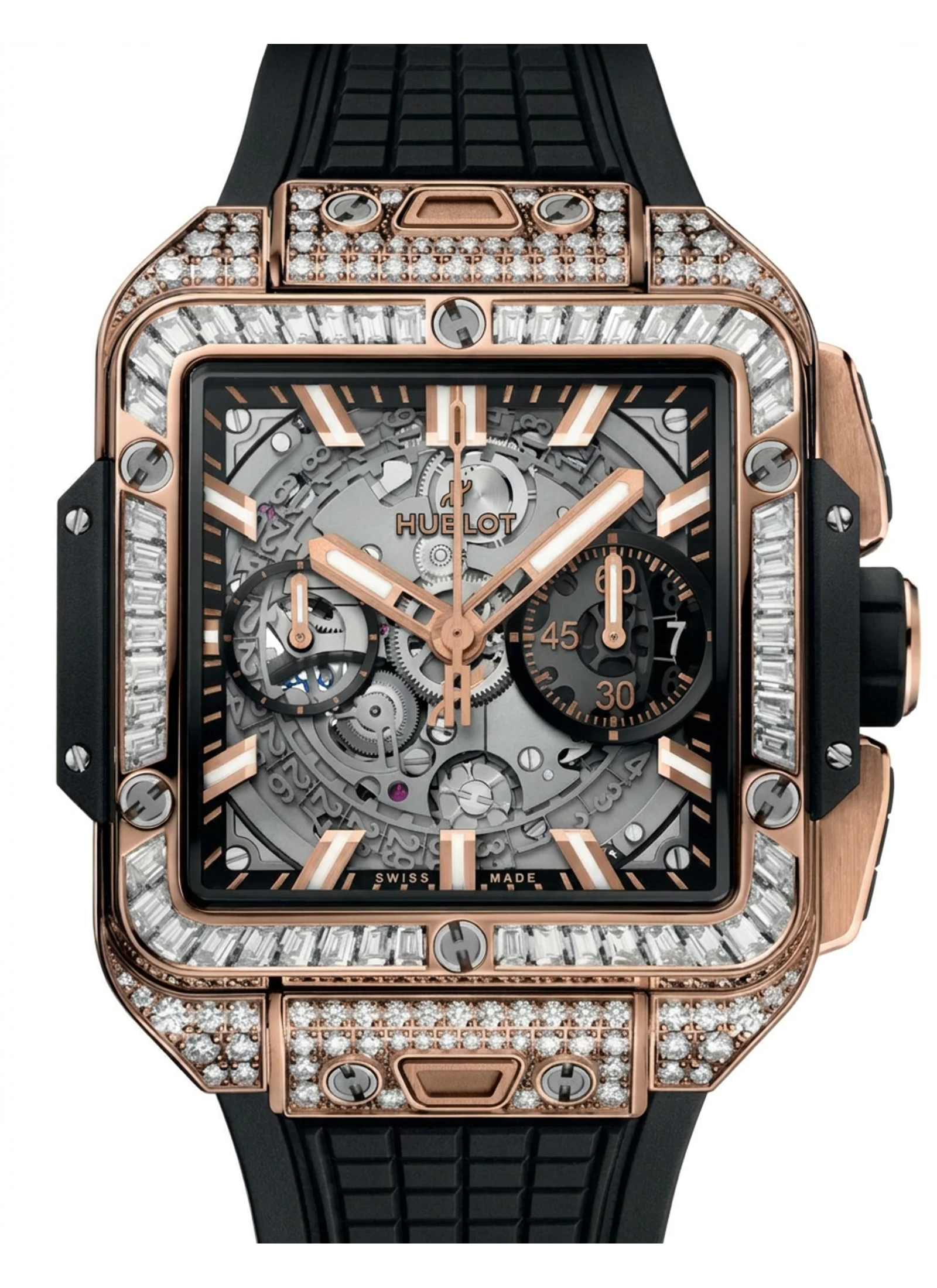 Hublot Square Bang Unico King Gold Ceramic 821.OM.0180.RX