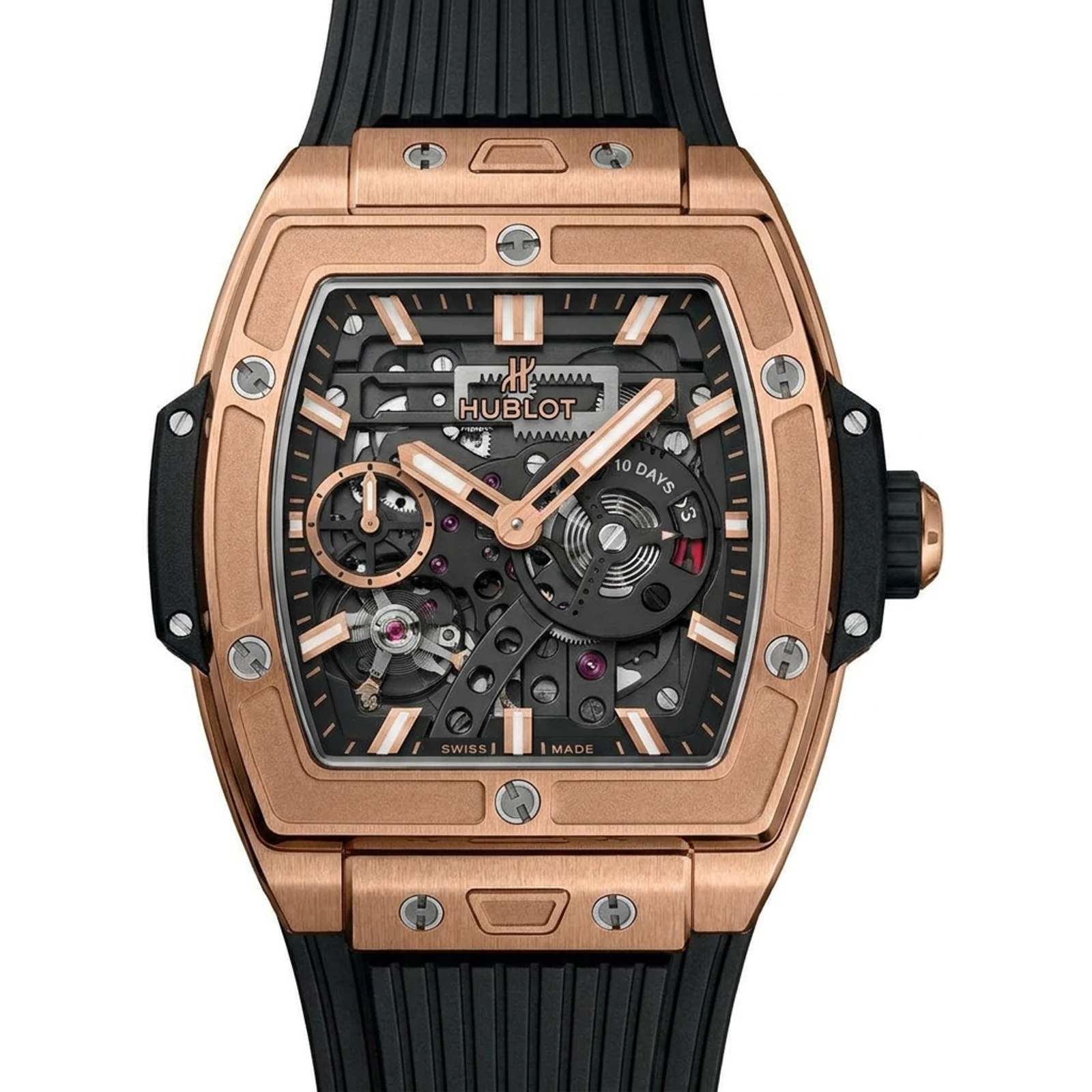 Hublot Spirit of Big Bang Meca-10 Power Reserve King Gold 45mm 614.OX.1180.RX