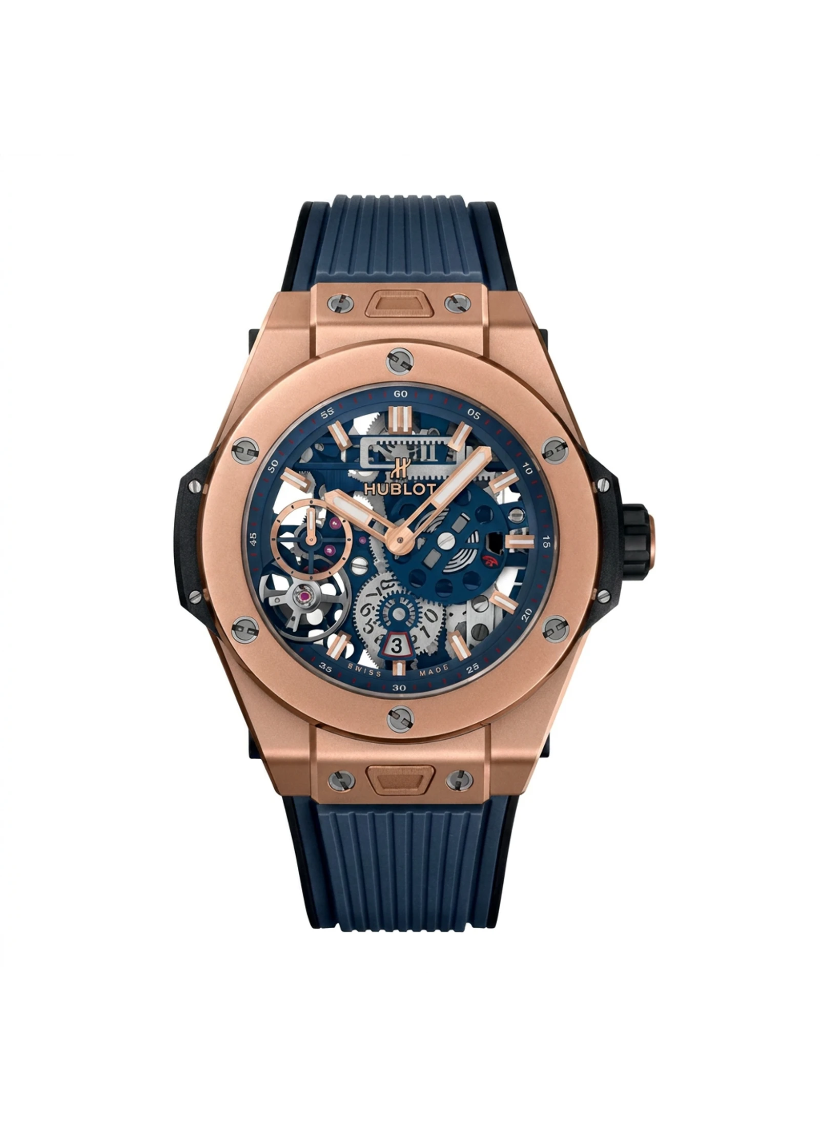 Hublot Big Bang Meca-10 10-Day Power Reserve King Gold Blue 45mm 414.OI.5123.RX