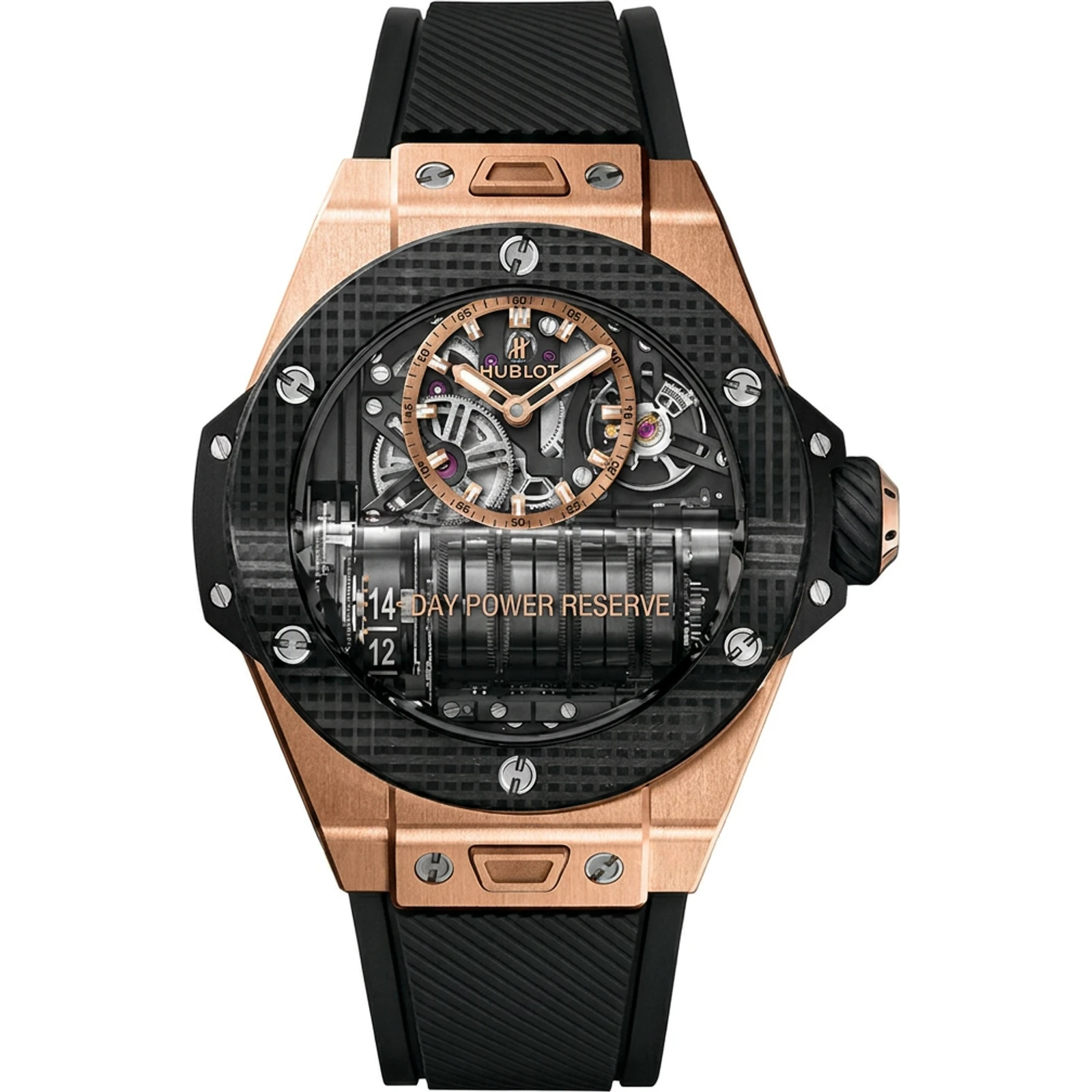 Hublot Big Bang MP-11 14-Day Power Reserve King Gold 3D Carbon Limited Edition 45mm 911.OQ.0118.RX