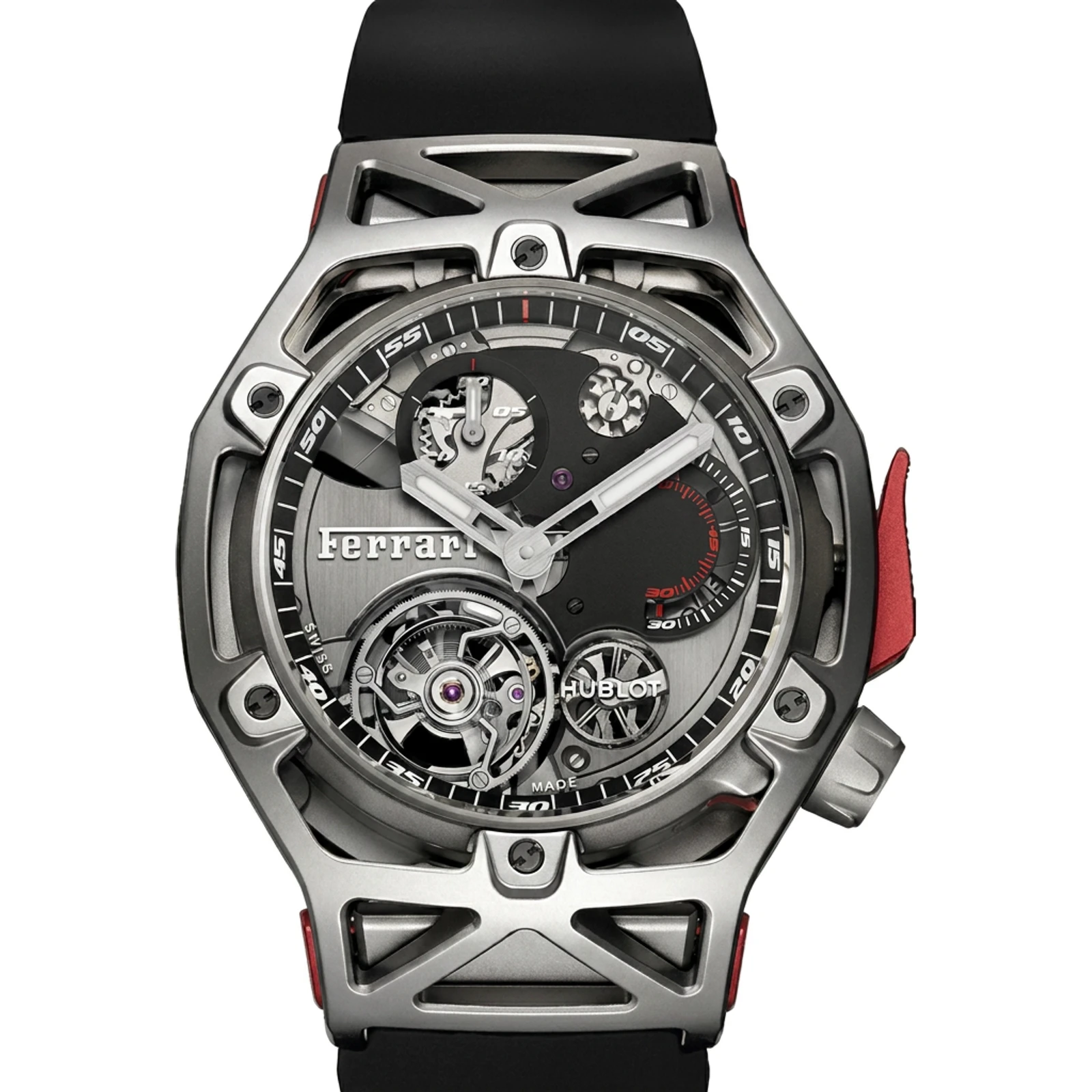 Hublot Techframe Ferrari Tourbillon Chronograph 408.NI.0123.RX