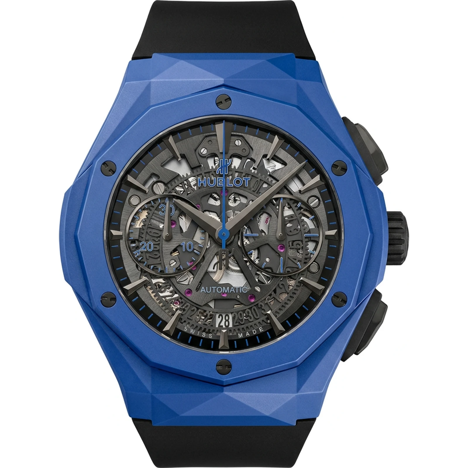 Hublot CLASSIC FUSION AERO FUSION ORLINSKI BLUE CERAMIC WORLDWIDE LIMITED 200 525.EX.0179.RX.ORL18