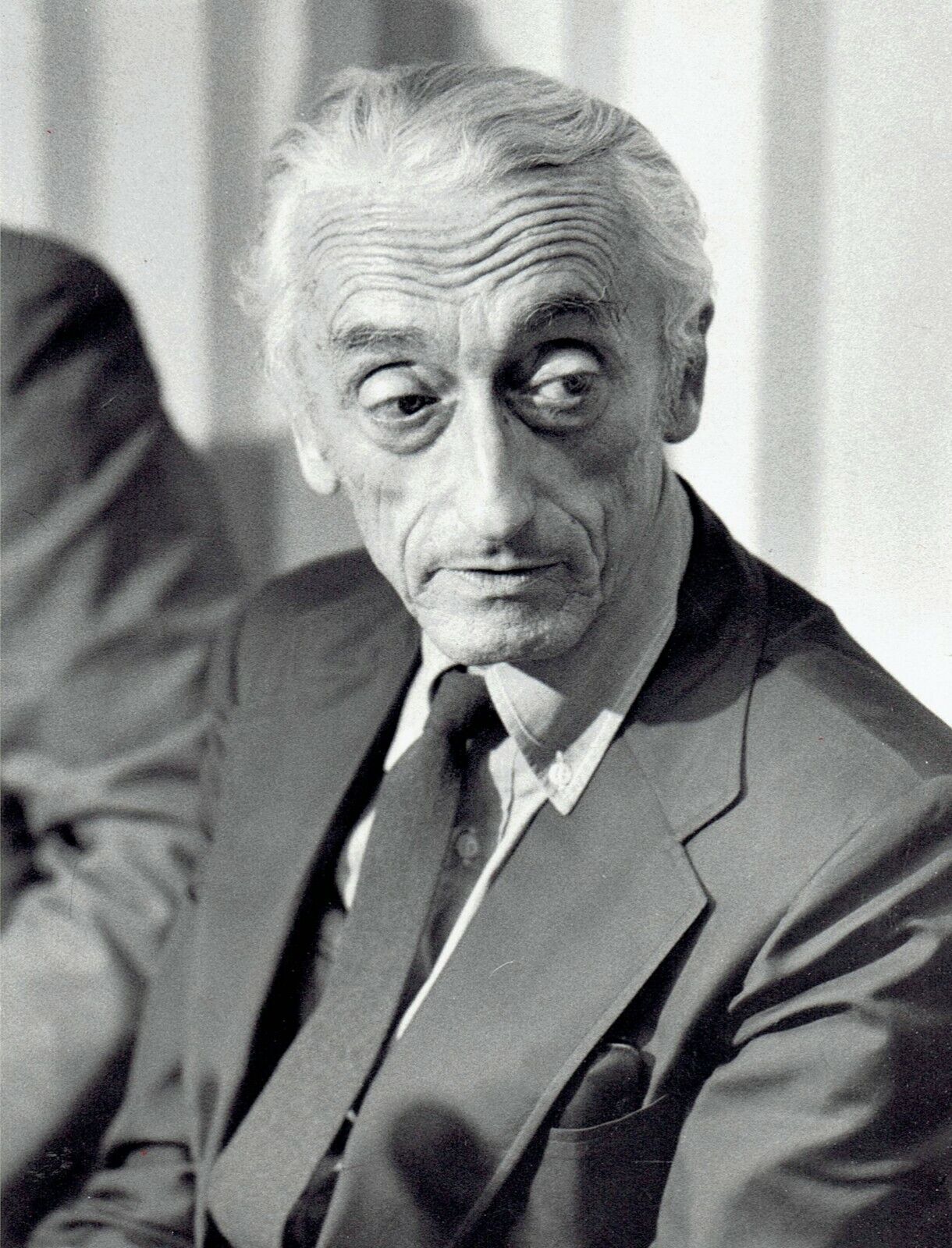 Jacques-Yves Cousteau photographed in 1975