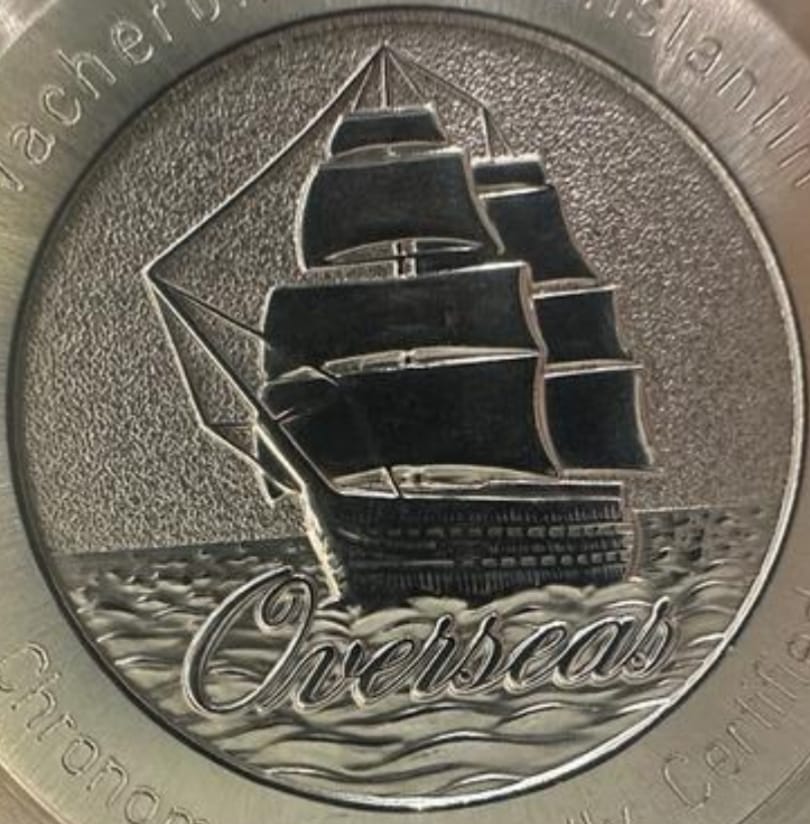 Decorazione del fondello del Vacheron Constantin Overseas prima generazione, fine anni Novanta